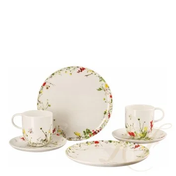 Набор из 6 предметов коллекции Brillance Fleurs Sauvages бренда Rosenthal