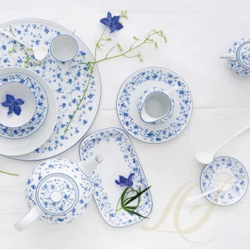 Сахарница 0,2л коллекции Form 1382 Blaublüten бренда Rosenthal