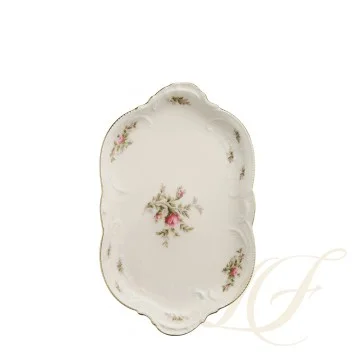 Блюдо овальное 28см коллекции Sanssouci Elfenbein Ramona бренда Rosenthal