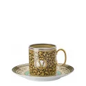 Чашка кофейная с блюдцем 0,23л коллекции Barocco Mosaic бренда Rosenthal Versace