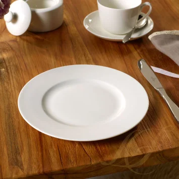 Тарелка главная 27см коллекции Twist White бренда Villeroy & Boch
