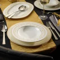 Столовый сервиз на 6 персон коллекции Ivoire бренда Villeroy & Boch